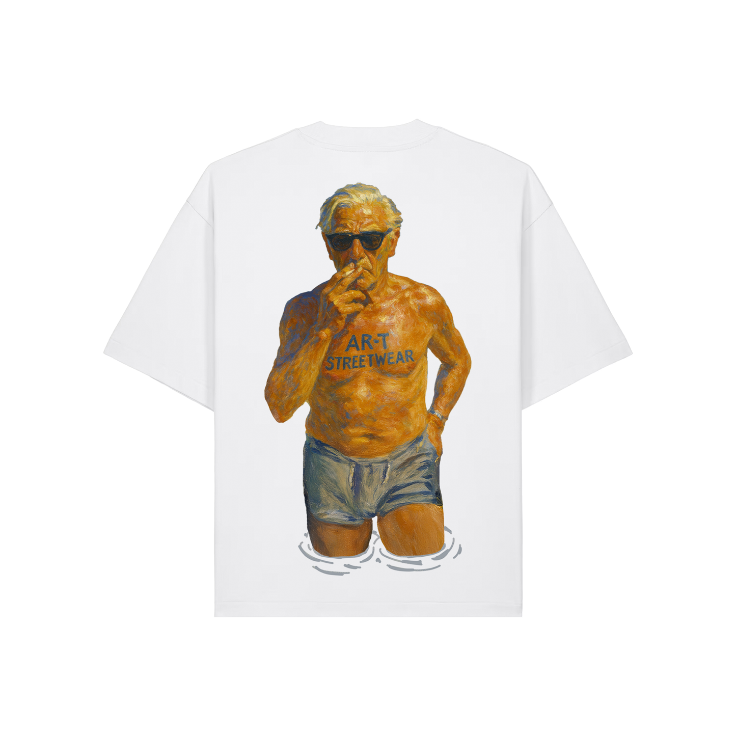 AR-T Boxy Tee - Golden Leisure