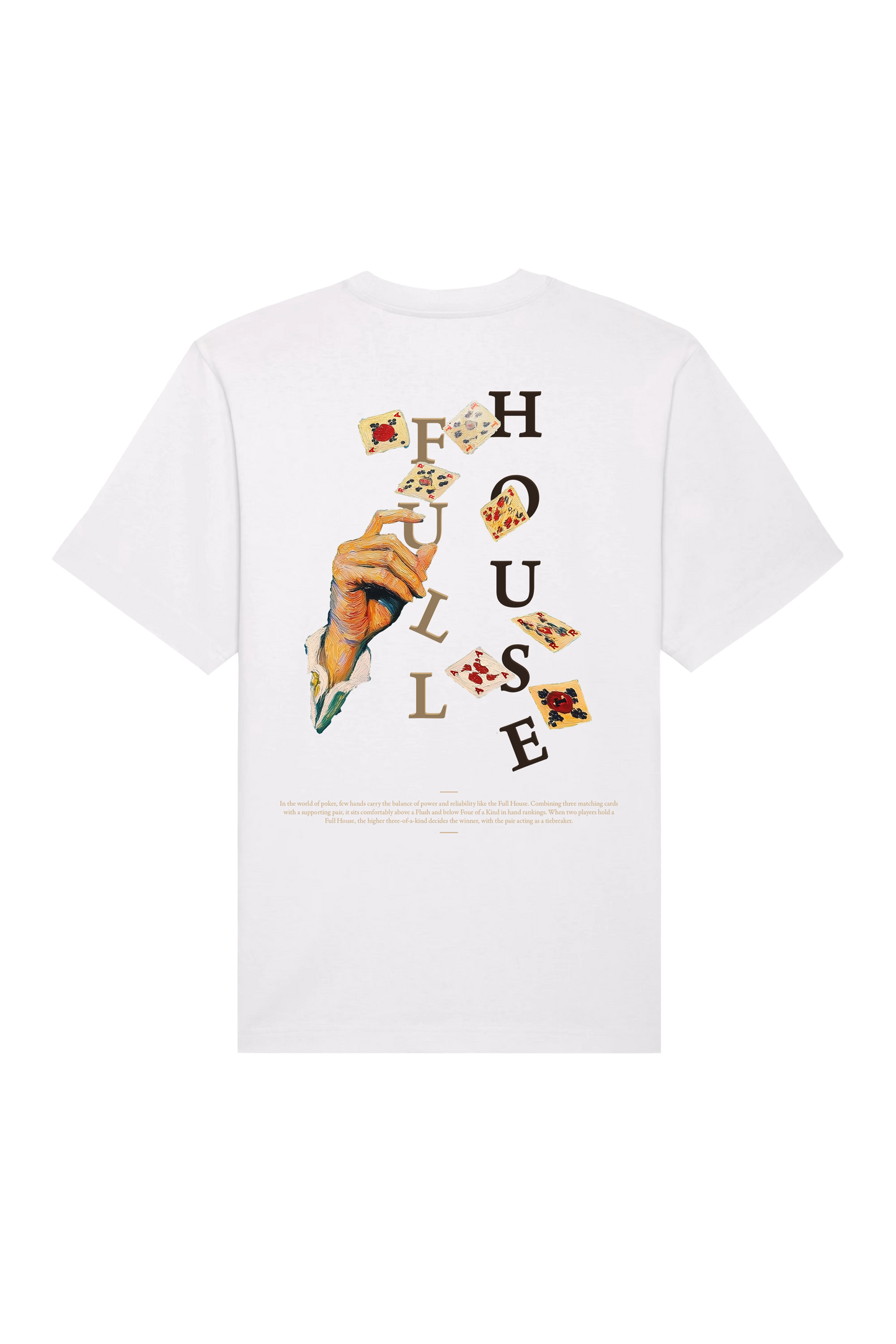 Full House Tee - White