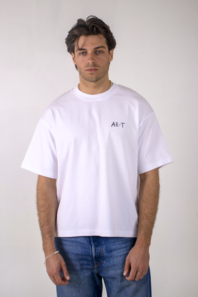 AR-T Boxy Tee - ST-AR-T White