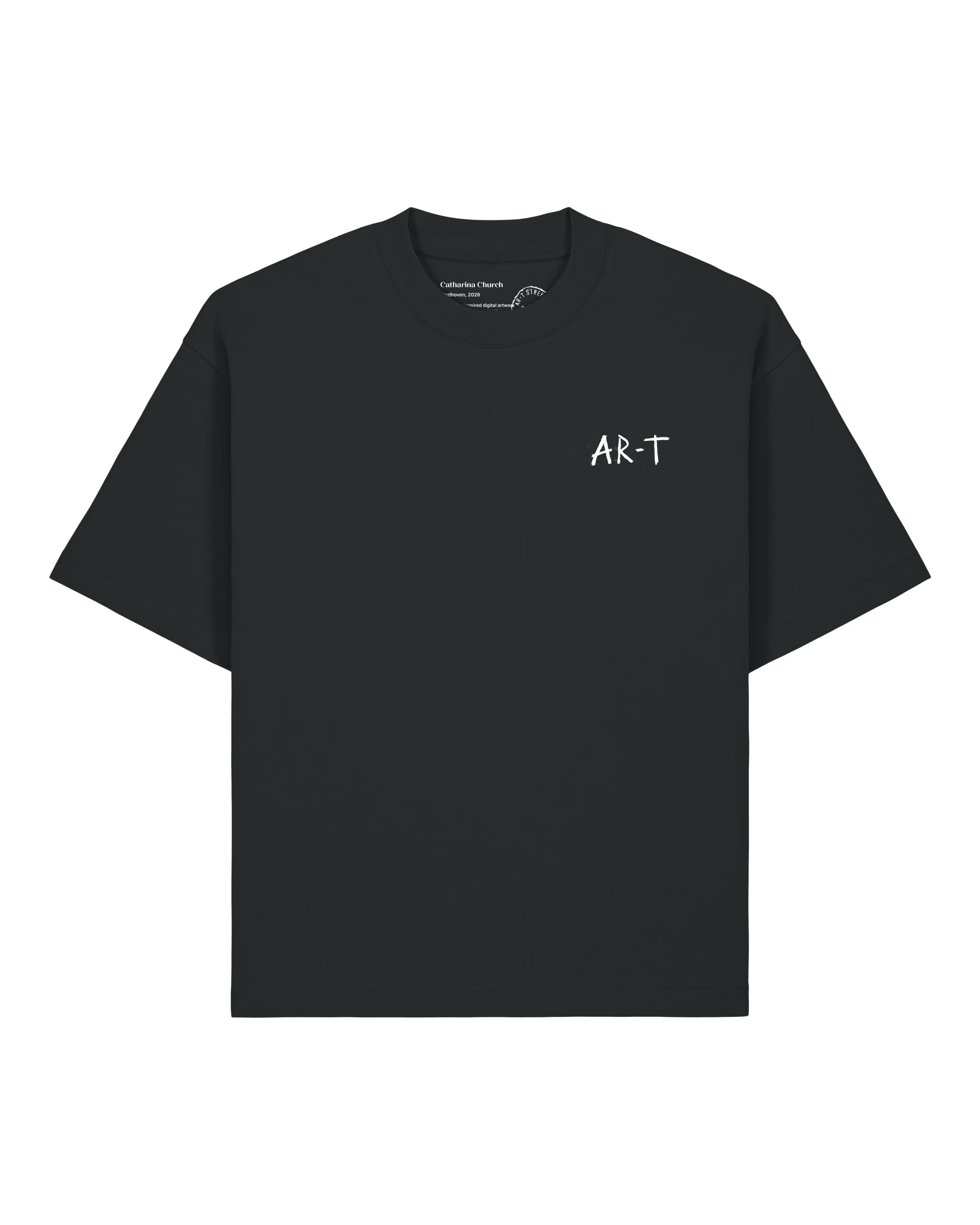 AR-T Boxy Tee - Catharina Church Black