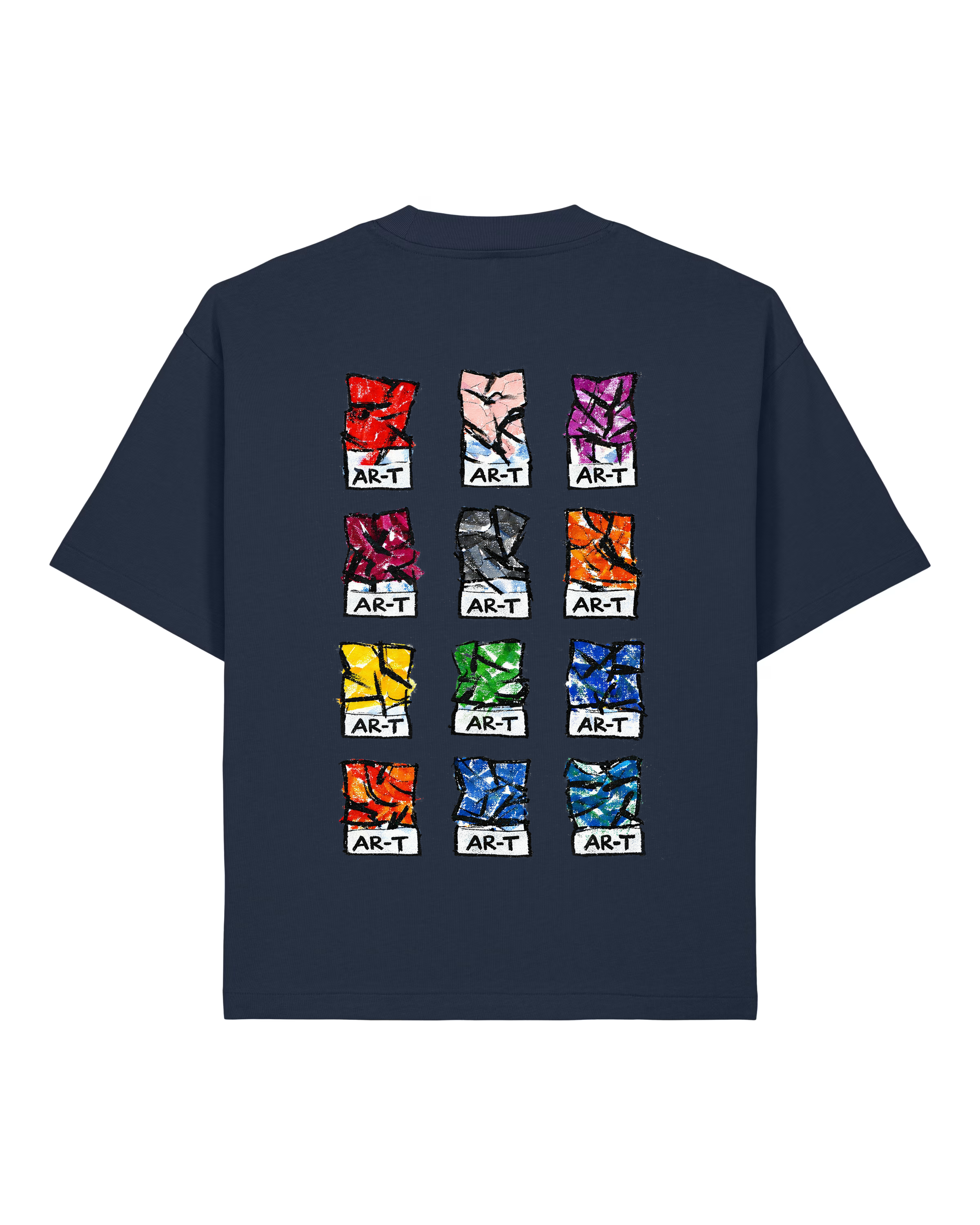 AR-T Boxy Tee - The Collection Navy