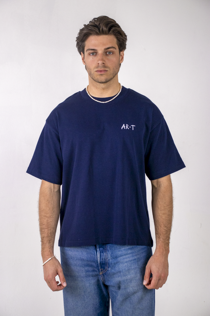 AR-T Boxy Tee - The Collection Navy