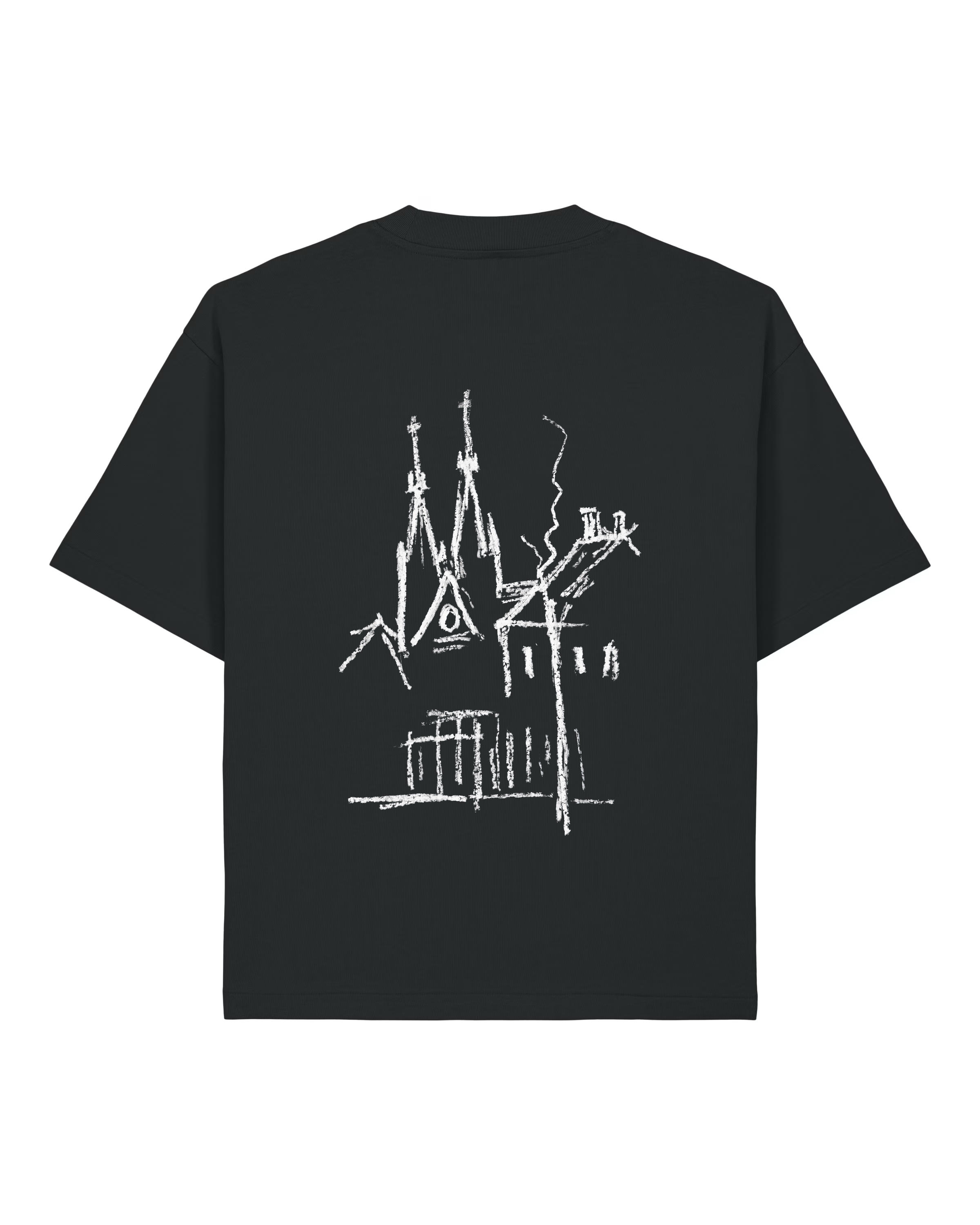 AR-T Boxy Tee - Catharina Church Black