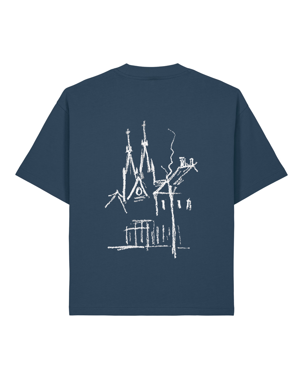AR-T Boxy Tee - Catharina Church Blue