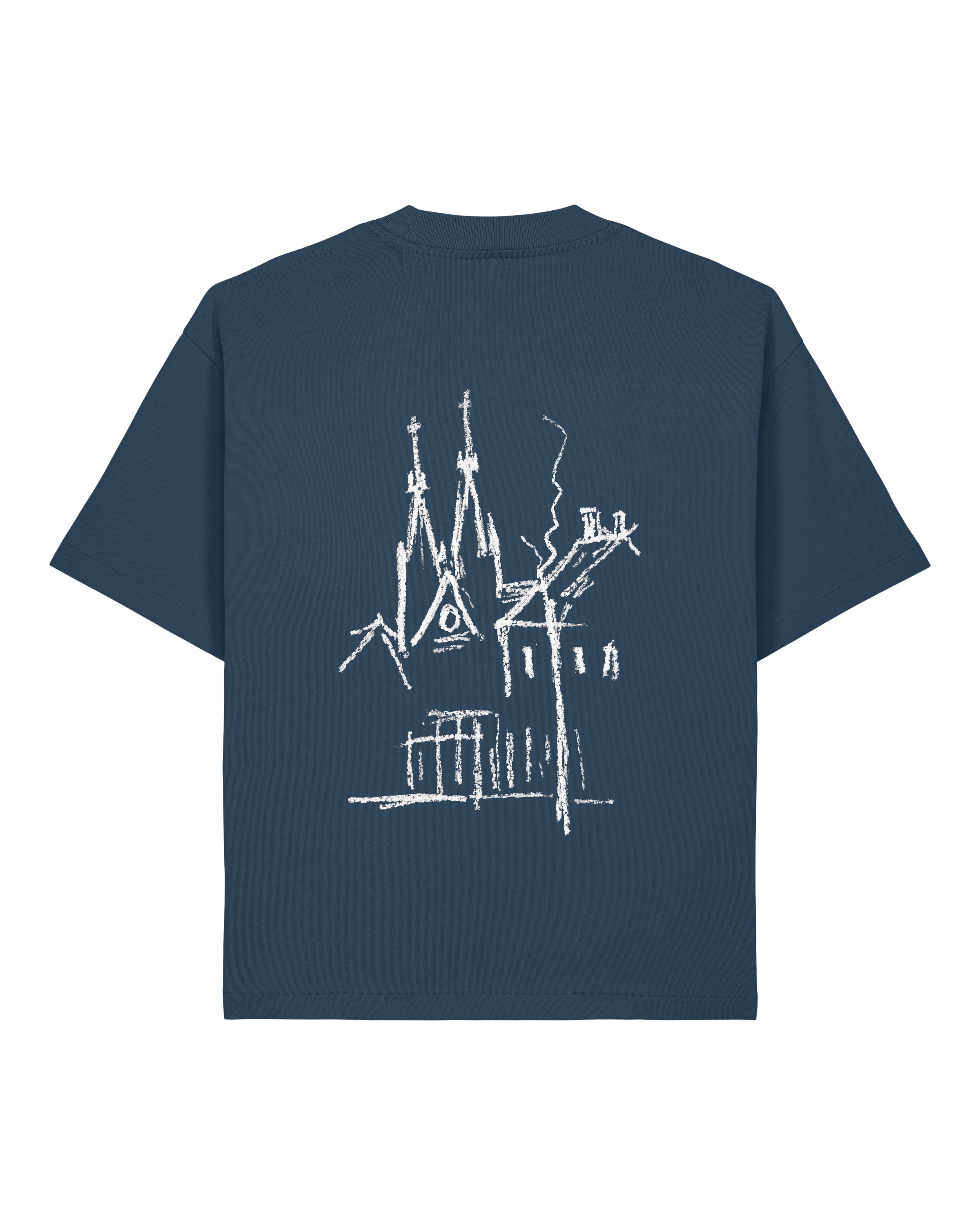 AR-T Boxy Tee - Catharina Church Blue