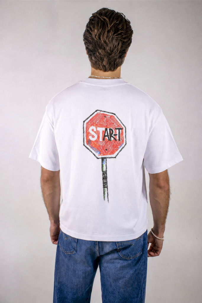 AR-T Boxy Tee - ST-AR-T White