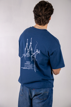 AR-T Boxy Tee - Catharina Church Blue