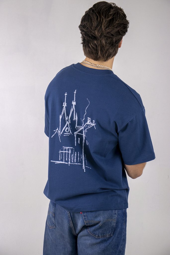 AR-T Boxy Tee - Catharina Church Blue
