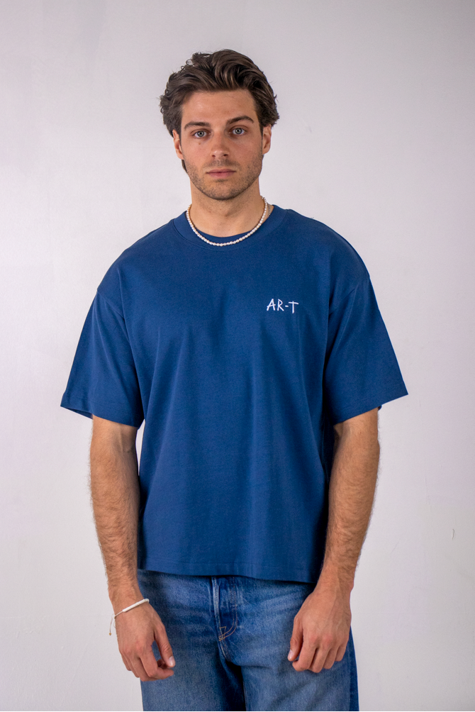 AR-T Boxy Tee - Catharina Church Blue