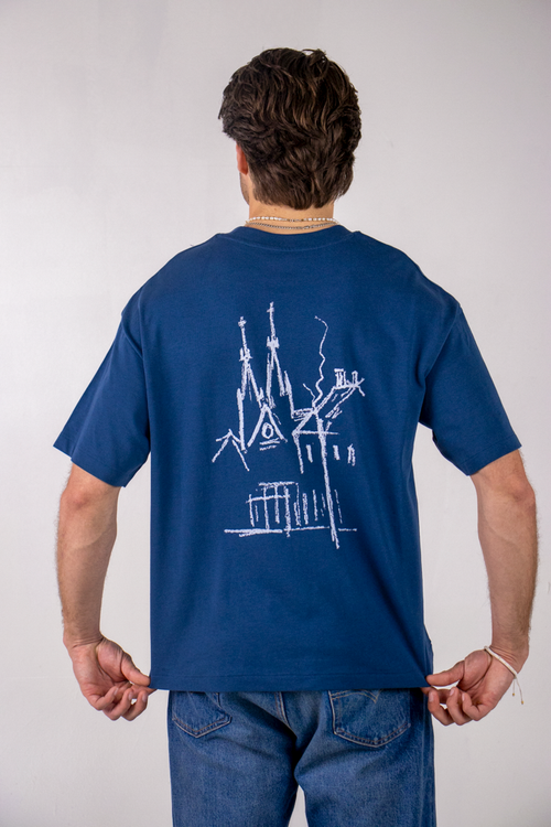 AR-T Boxy Tee - Catharina Church Blue