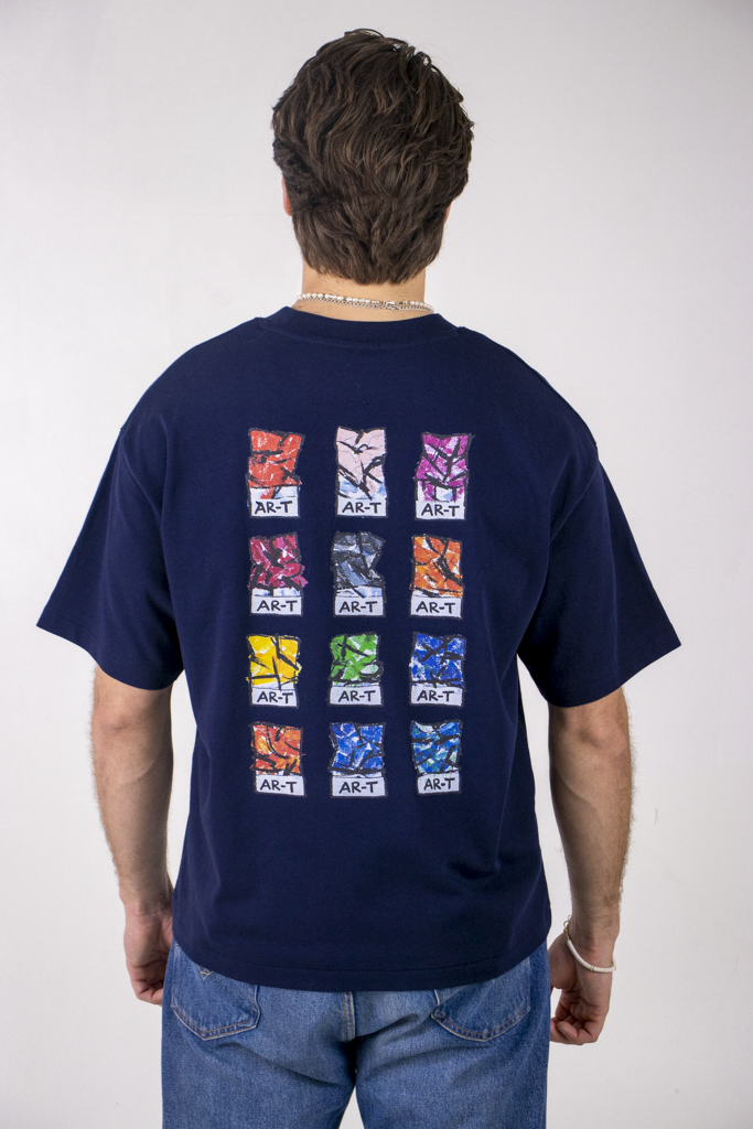AR-T Boxy Tee - The Collection Navy
