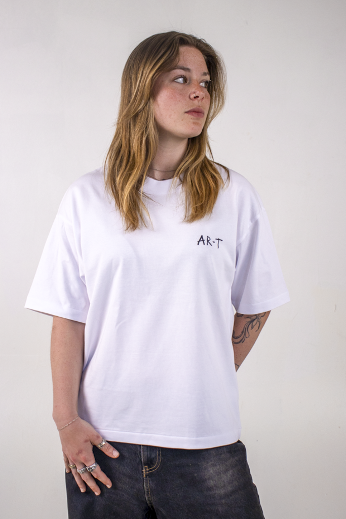 AR-T Boxy Tee - The Collection White