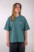 AR-T Boxy Tee - Lips Green