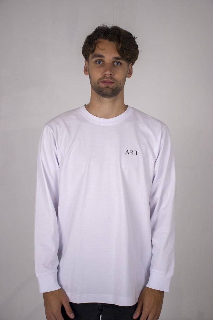 AR-T Blank Canvas Longsleeve - White
