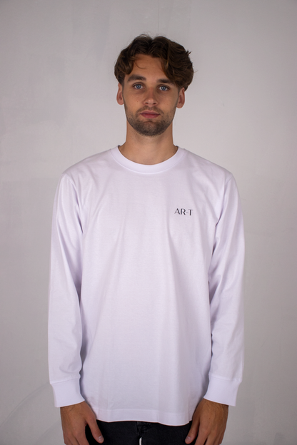 AR-T Blank Canvas Longsleeve - White