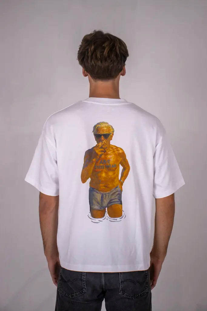 AR-T Boxy Tee - Golden Leisure