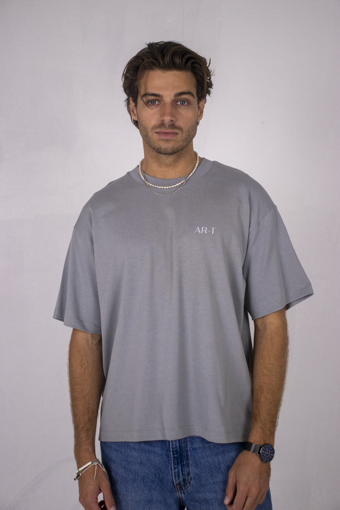 AR-T Boxy Tee - Cubic Golf Misty Grey