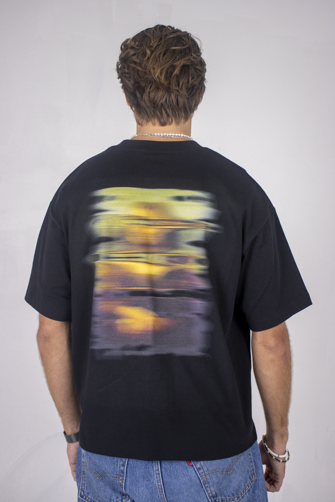 AR-T Boxy Tee - Distorted Mona Lisa