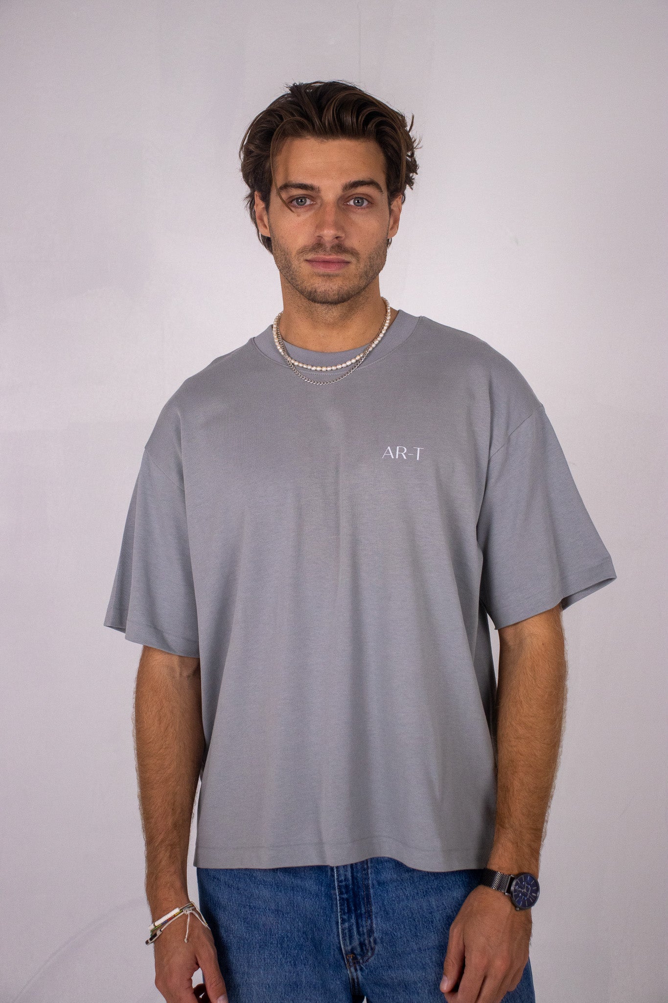 AR-T Boxy Tee - Cubic Golf - Misty Grey