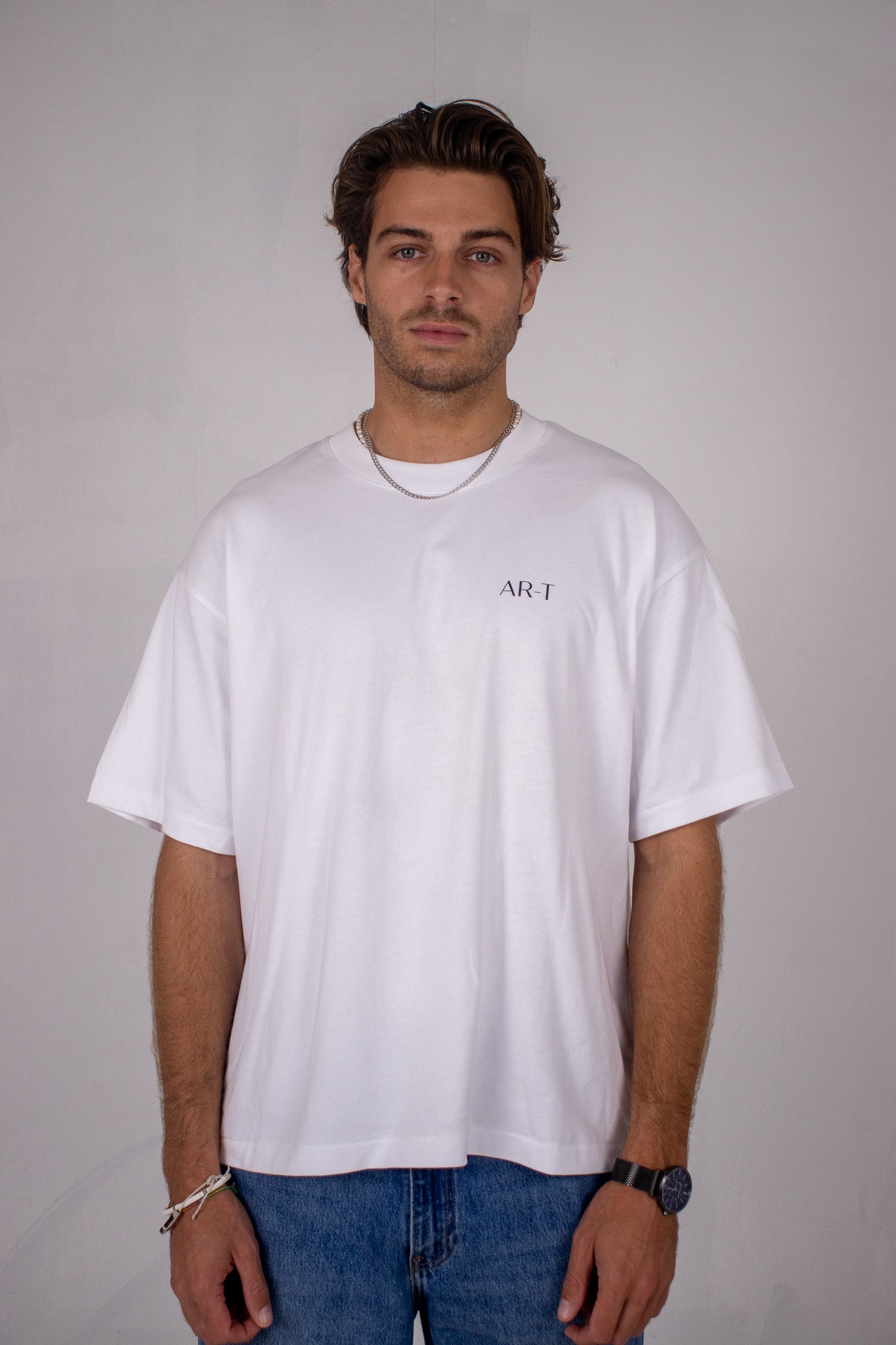AR-T Boxy Tee - Cubic Golf - Canvas White