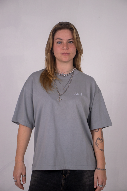 AR-T Boxy Tee - Cubic Golf Misty Grey