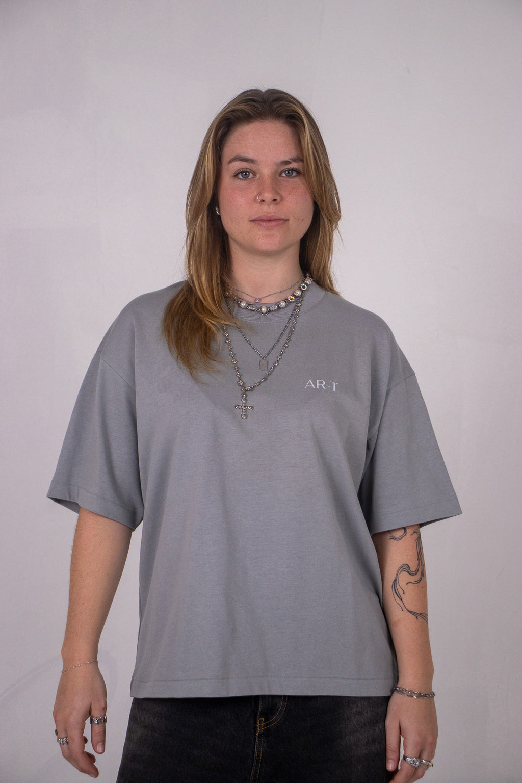 AR-T Boxy Tee - Cubic Golf - Misty Grey