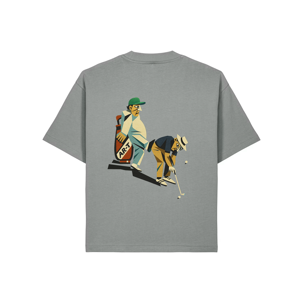 AR-T Boxy Tee - Cubic Golf - Misty Grey