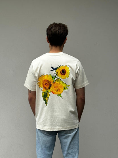 Sunflowers Tee - Off White