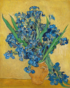 AR-T Boxy Tee - Van Gogh's Ireses Mocha