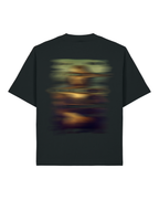 AR-T Boxy Tee - Distorted Mona Lisa - Black