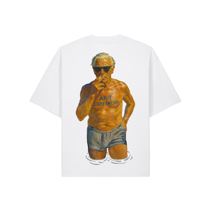 AR-T Boxy Tee - Golden Leisure