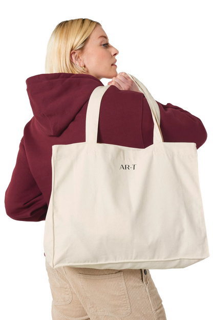 Canvas Shopper Bag - Off-white