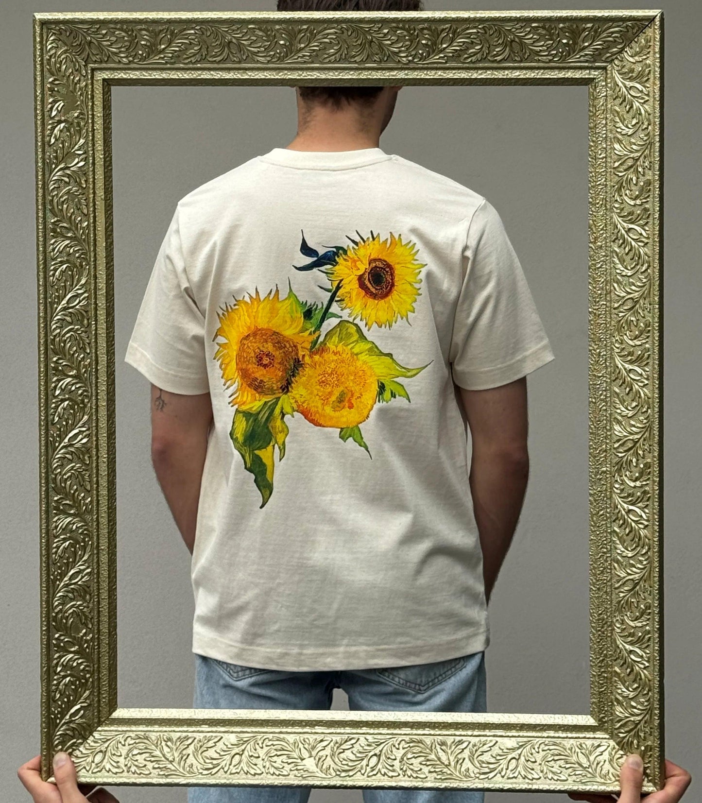 Sunflowers Tee - Off White