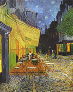 AR-T Boxy Tee - Van Gogh's Terrace White