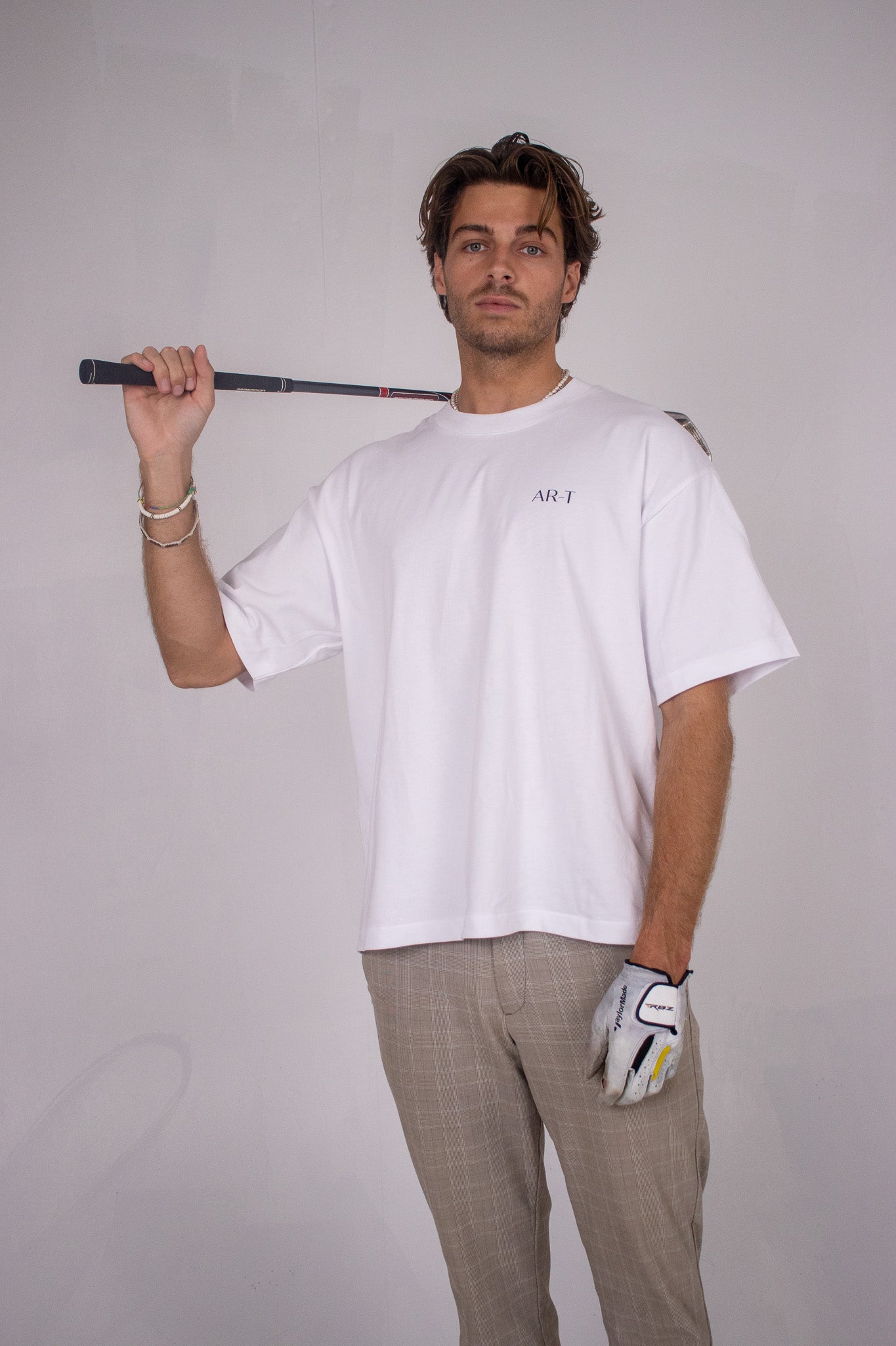 AR-T Boxy Tee - Cubic Golf - Canvas White