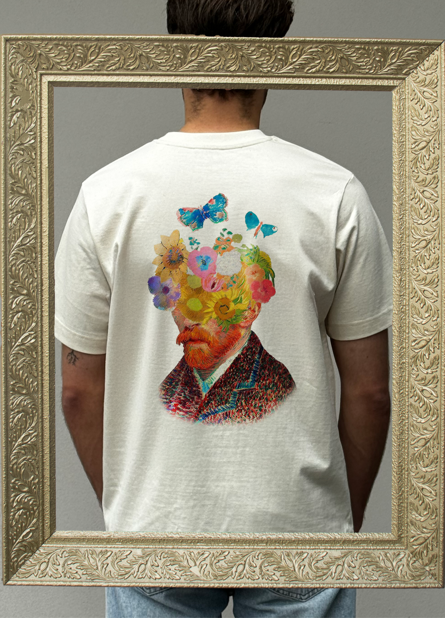 Butterflies Tee - Off White