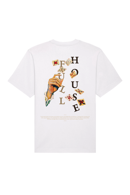 Full House Tee - White