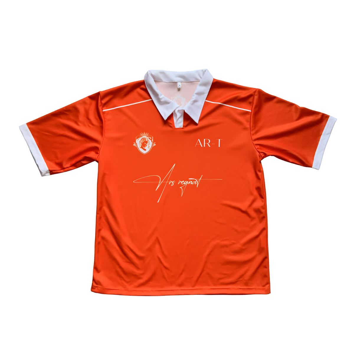 AR-T King's Day Retro Football Jersey - Orange | PRE-ORDER