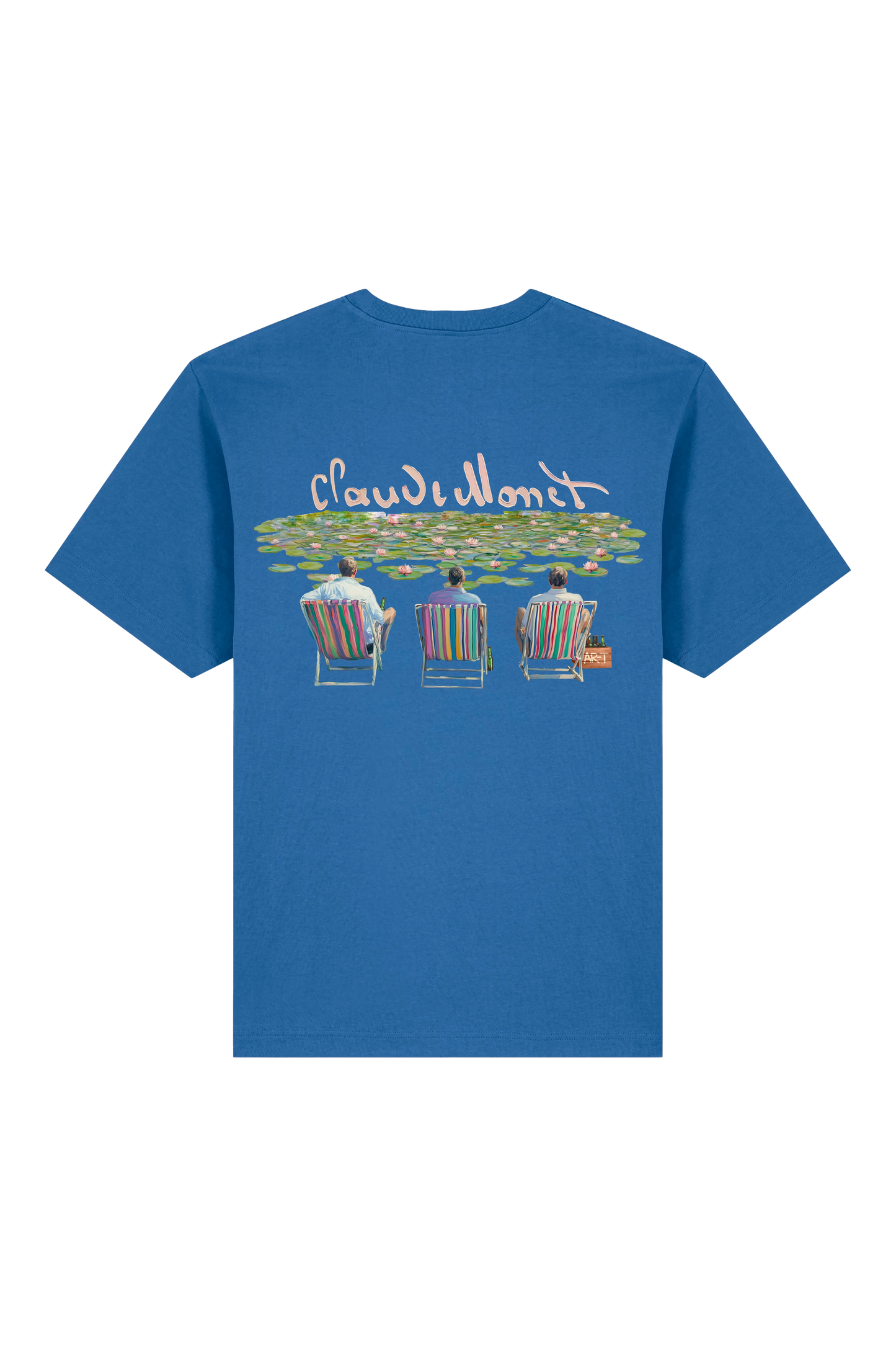 Water Lily's Tee - Royal Blue