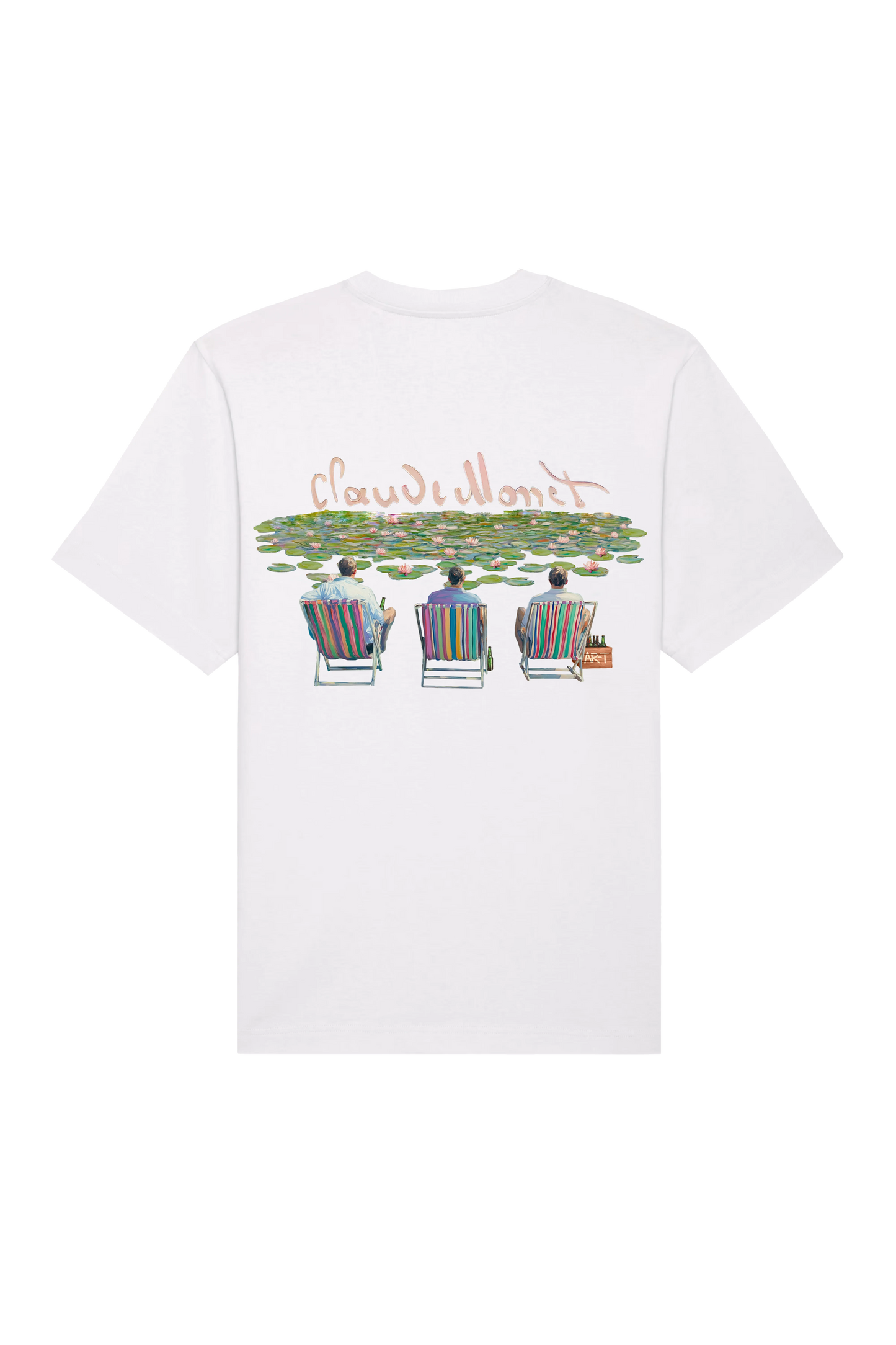 Water Lily's Tee - White