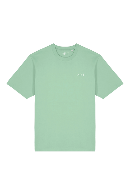 Floating Leaf Tee - Mint Green