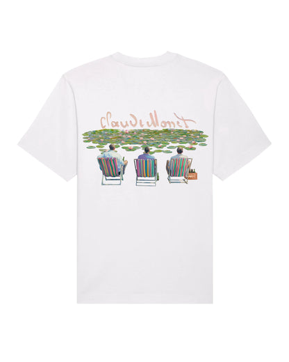 Water Lily's Tee - White