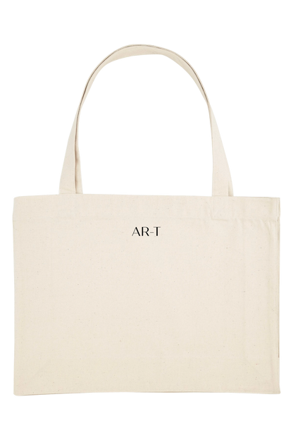 Canvas Shopper Bag - Off-white