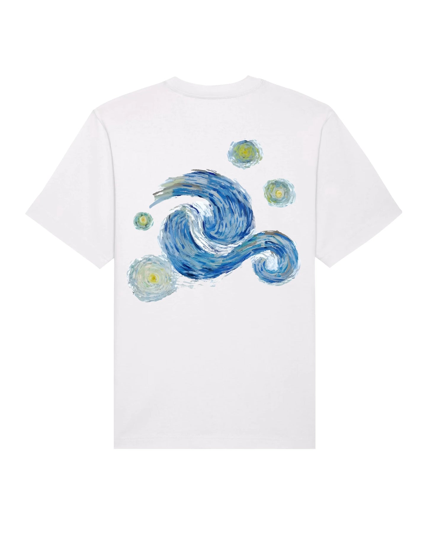 Starry Waves Tee - White